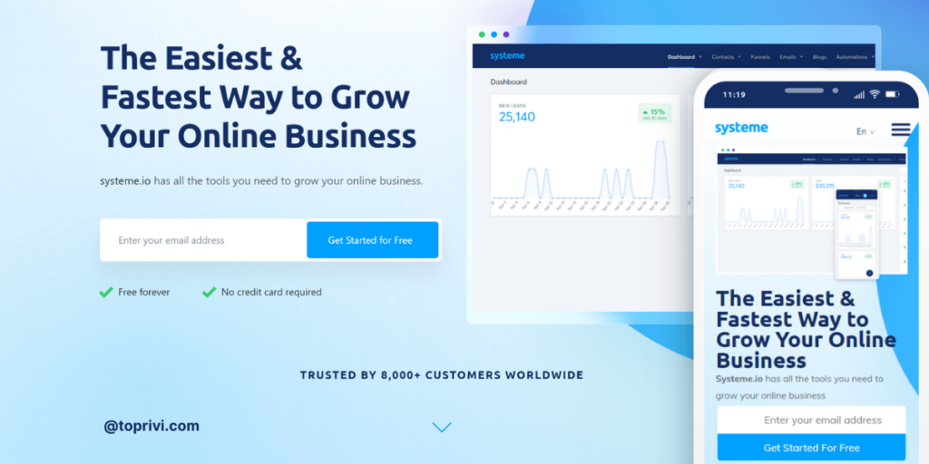 Blog-Systeme.io-A-Powerful-And-Flexible-Web-And-Mobile-Development-Platform-Toprivi