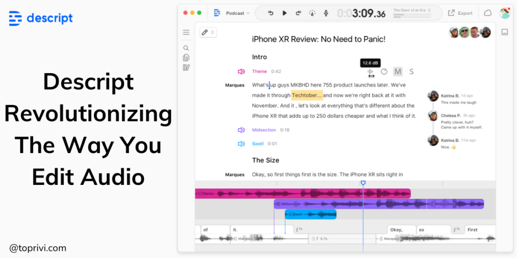Blog-Descript-Revolutionizing-The-Way-You-Edit-Audio-Toprivi