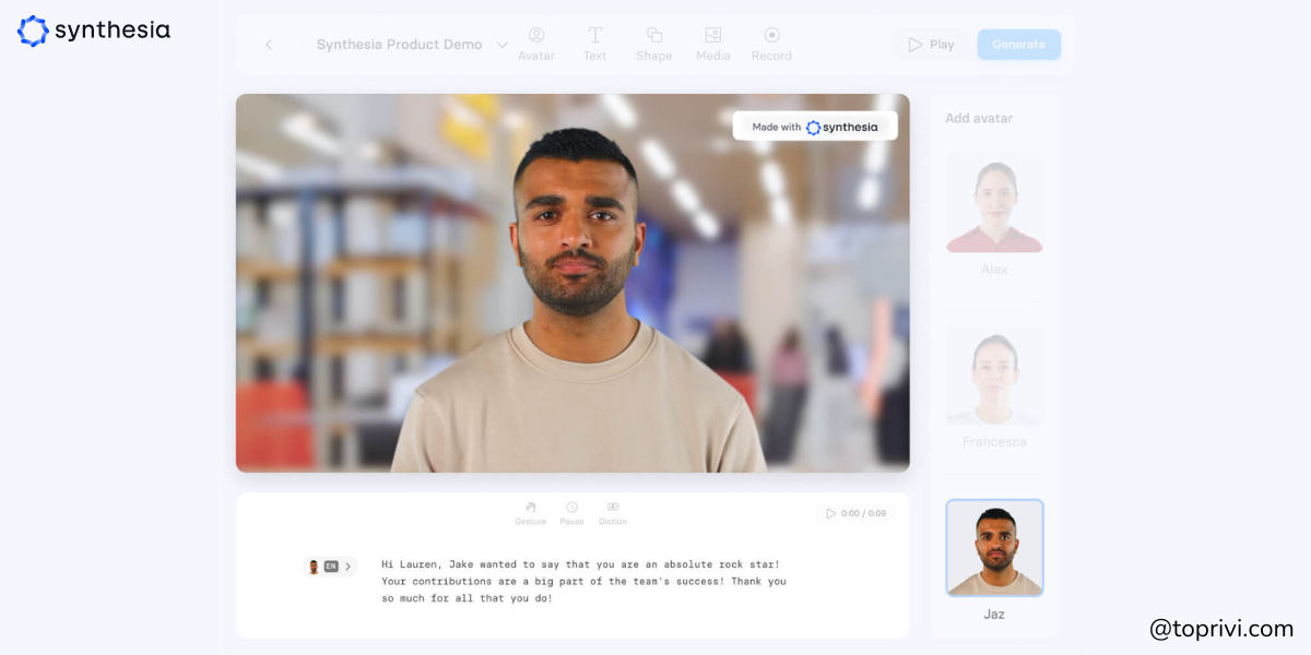 Blog-Use-Ai-To-Communicate-Your-Message-More-Effectively-With-Synthesia.io-Toprivi