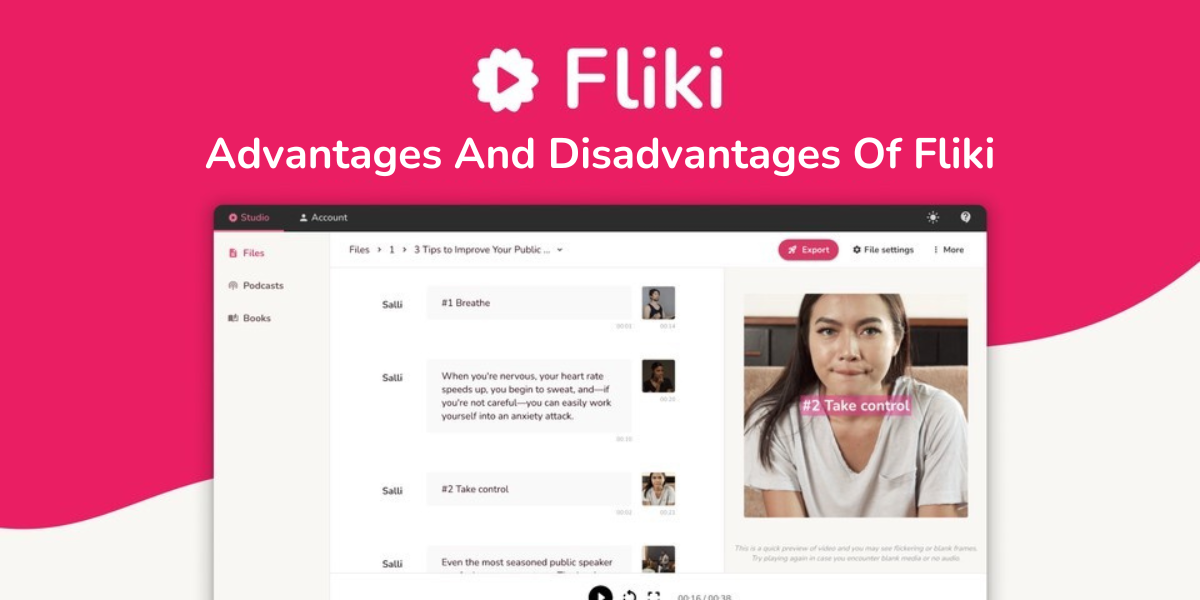 Advantages And Disadvantages Of Fliki - Toprivi