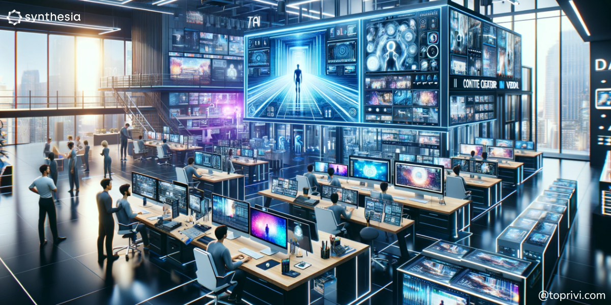Blog-The-Future-Of-Video-Content-Creation-With-Synthesia.io-Toprivi